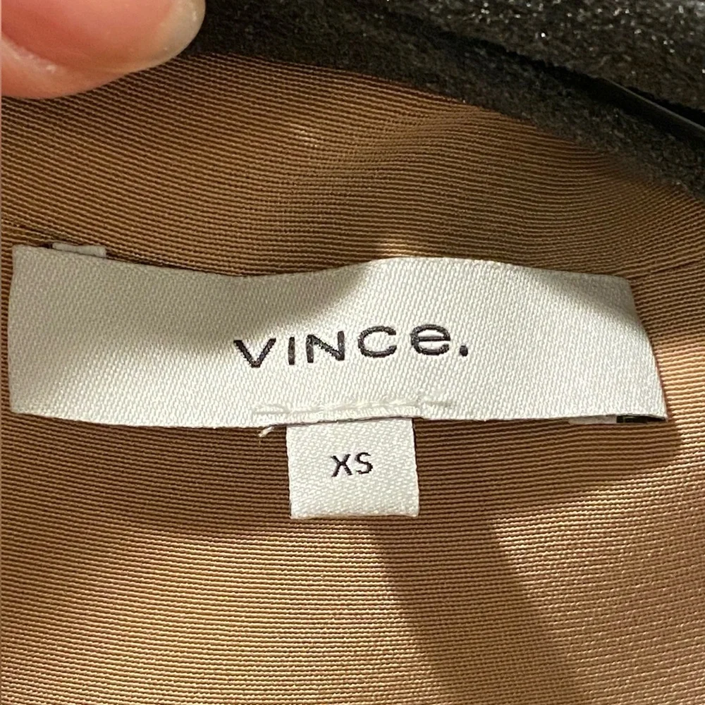 Vince Shaped Collar Long Sleeve Wrap Dress - Picture 7 of 11